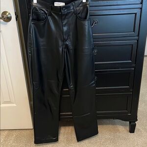Abercrombie & Fitch Leather Pants